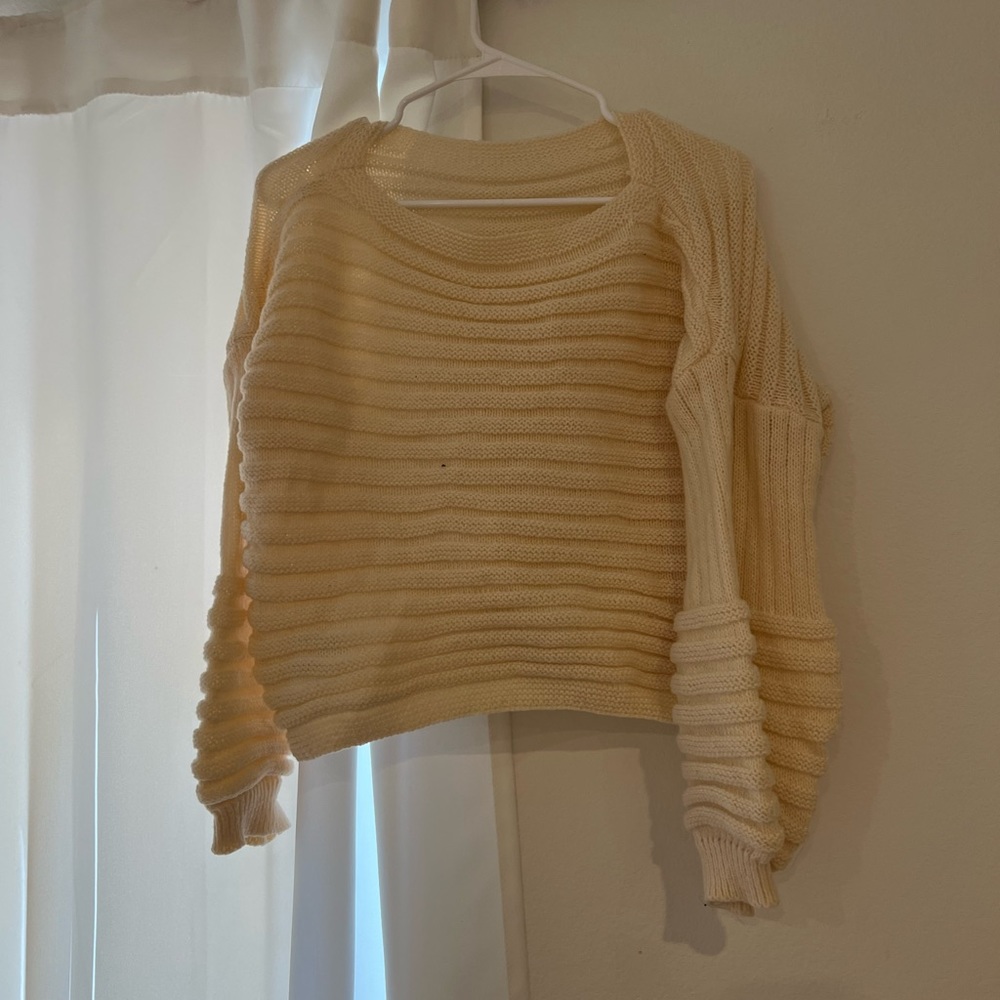 White sweater